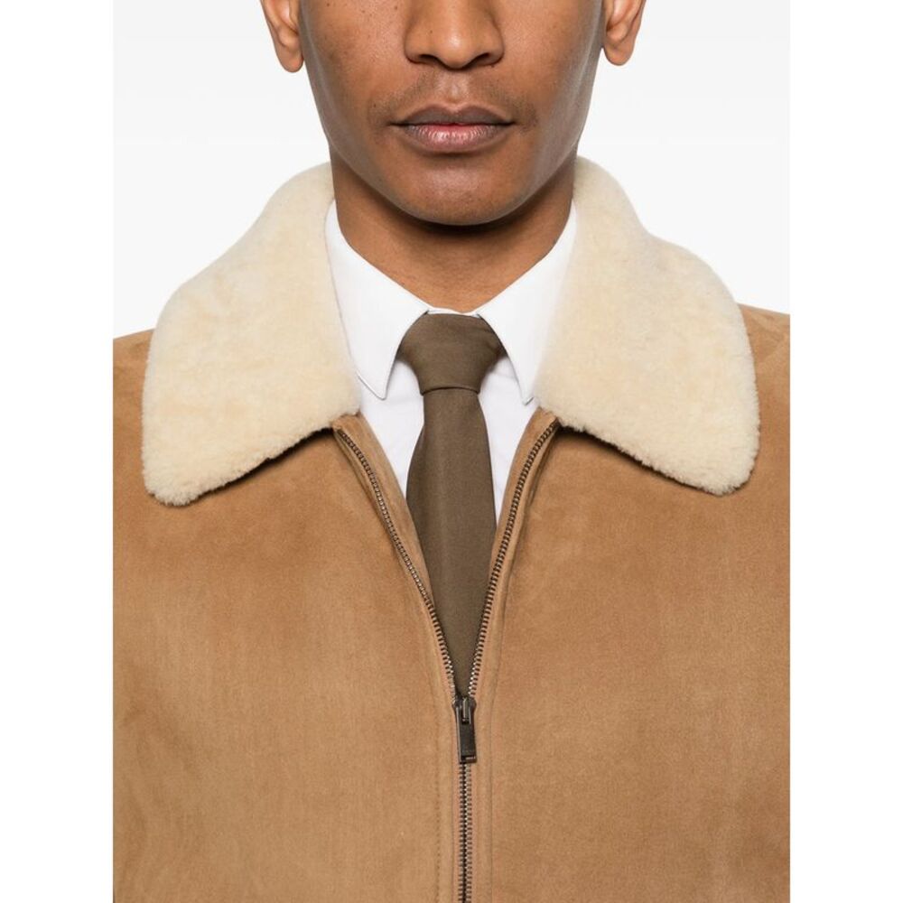 Saint Laurent Brown Jackets - Bomber Jackets Men - Picture 3 of 5